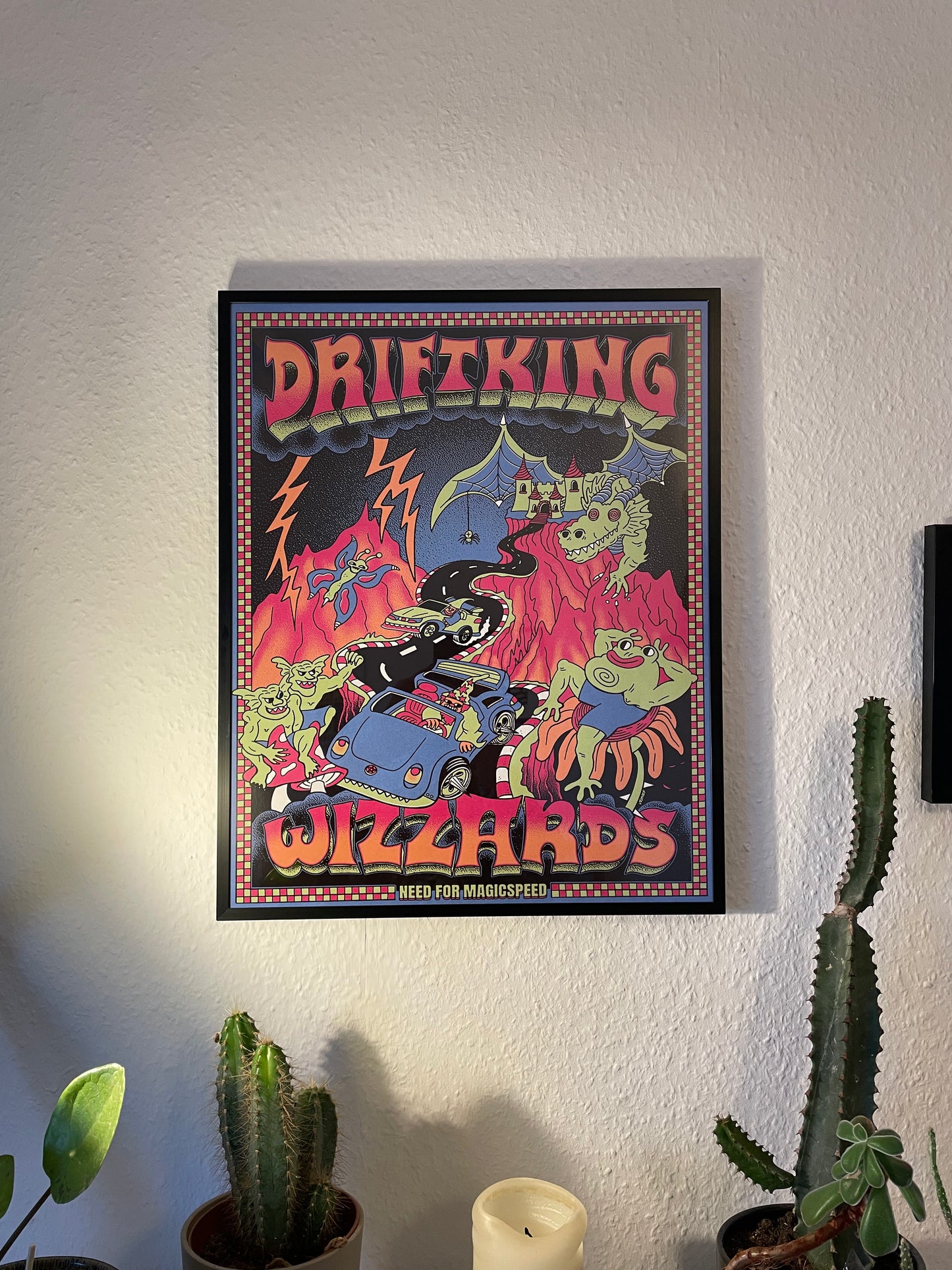 Driftking Wizzards Print 40x50 cm