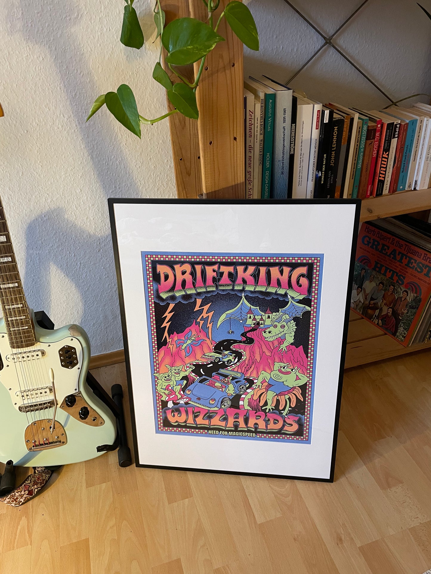Driftking Wizzards Print 40x50 cm